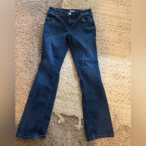Maurices Dark Blue Boot Cut Jeans